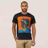 Lady Day Basic Donkere T-Shirt (Voorkant volledig)