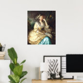 Lady de Dunstanville Thomas Gainsborough Fine Art Poster (Thuiskantoor)