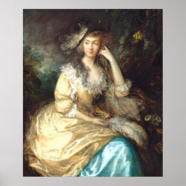 Lady de Dunstanville Thomas Gainsborough Fine Art Poster
