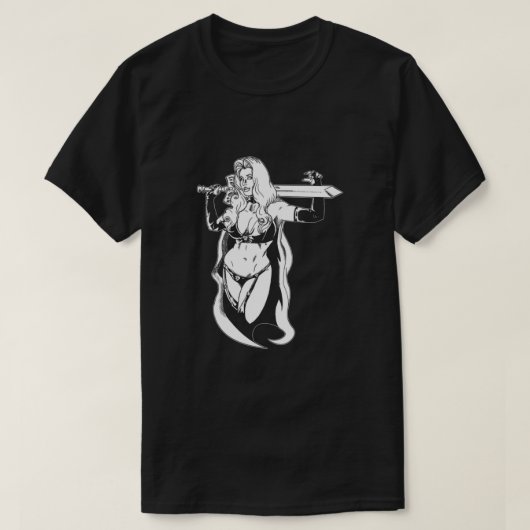 Lady Death Classic T-shirt (Design voorkant)