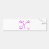 LADY DEER HUNTER BUMPERSTICKER (Voorkant)