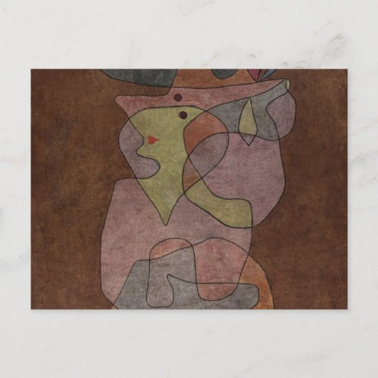 Lady Demon door Paul Klee Briefkaart (Voorkant)