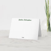 Lady Di nam toe Kaart (Achterkant)