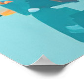 Lady Diana Pop Art Poster (Hoek)