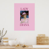 Lady Diana Poster (Keuken)