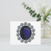 Lady Diana Verloving Ring Briefkaart (Staand voorkant)