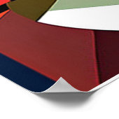 LADY DIE HET Poster VAN BLAUWE SPEELT (Hoek)