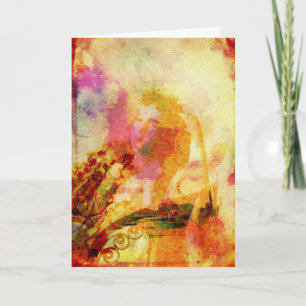 Lady Digital Art alle gelegenheden Kaart