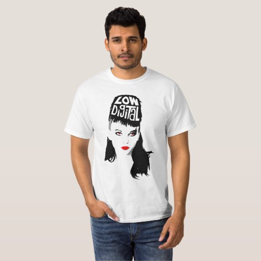 Lady Digital — jongens T-shirt (Voorkant volledig)