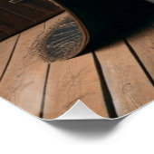 Lady Dragon Rider Steampunk Victoriaans Industrial Perfect Poster (Hoek)