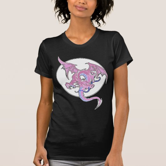 Lady Dragon T-shirt (Voorkant)