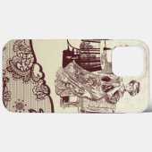 Lady drink tea Case-Mate iPhone case (Achterkant (horizontaal))