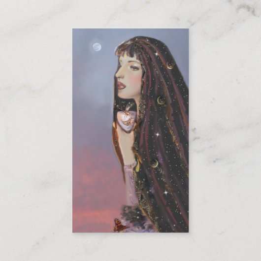 Lady Dusk Visitekaartje (Achterkant)