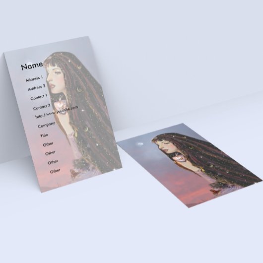 Lady Dusk Visitekaartje