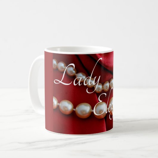Lady Elegance Collectie Koffiemok (Voorkant links)