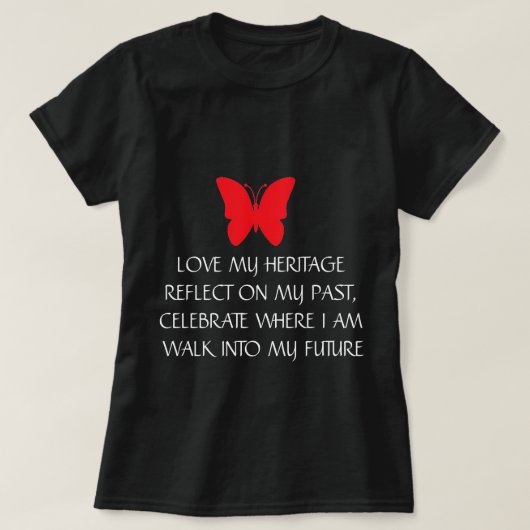 Lady Elegance Collectie T-shirt (Design voorkant)
