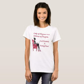 Lady Elegance Collectie T-shirt (Voorkant volledig)