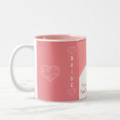 Lady Elegance Collectie Tweekleurige Koffiemok (Links)