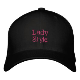 Lady Embroidered Hat Geborduurde Pet