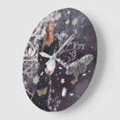 Lady en Crystal Ball Grote Klok (Hoek)