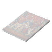 Lady en de Eenhoorn Tapestry Notitieblok (Linkerzijde)