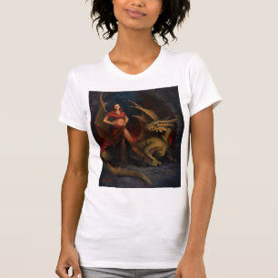 Lady en Dragon T-shirt