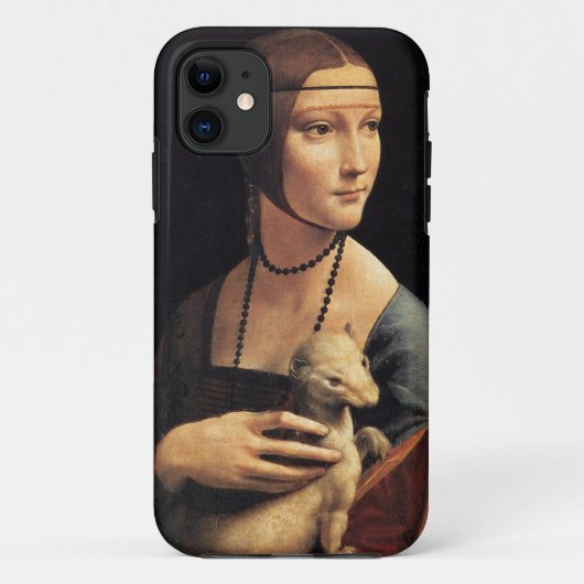 Lady en Ermine Case-Mate iPhone Case (Achterkant)