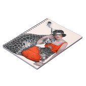 Lady en Leopard Notitieboek (Linkerzijde)