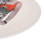 Lady en Leopard Snijplank (Hoek)