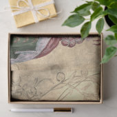 Lady en Peacock Tissuepapier (Geschenk)