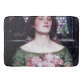 Lady en Roos, John William Waterhouse Badmat (Voorkant)