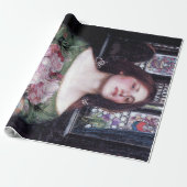 Lady en Roos, John William Waterhouse Cadeaupapier (Uitgerold)