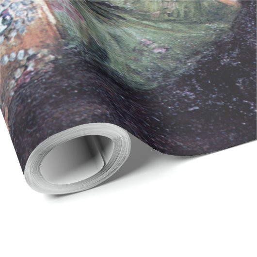 Lady en Roos, John William Waterhouse Cadeaupapier (Rol Hoek)