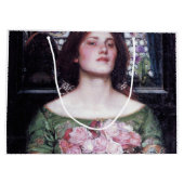 Lady en Roos, John William Waterhouse Groot Cadeauzakje (Achterkant)