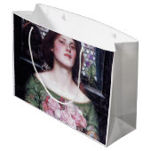 Lady en Roos, John William Waterhouse Groot Cadeauzakje (Achterkant Gekanteld)