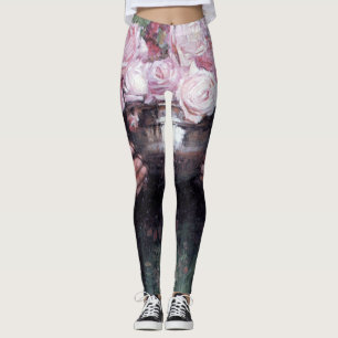 Lady en Roos, John William Waterhouse Leggings