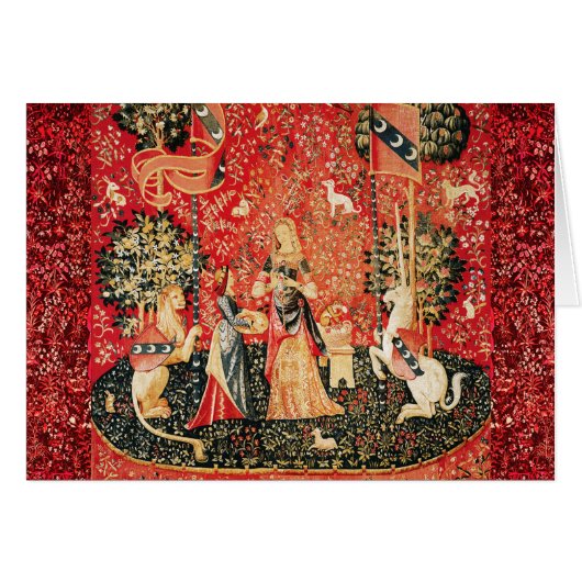 LADY EN UNICORN Flowers, dieren met een prettig ke (Voorkant Horizontaal)