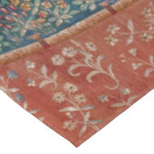 Lady en Unicorn Medieval Tapestry Hearing Tafelkleed (Gekanteld)