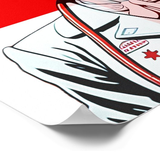 Lady England Poster (Hoek)