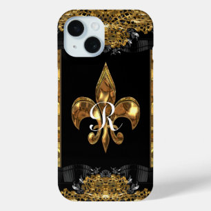 Lady Eve Fleur Frans Monogram iPhone 15 Case