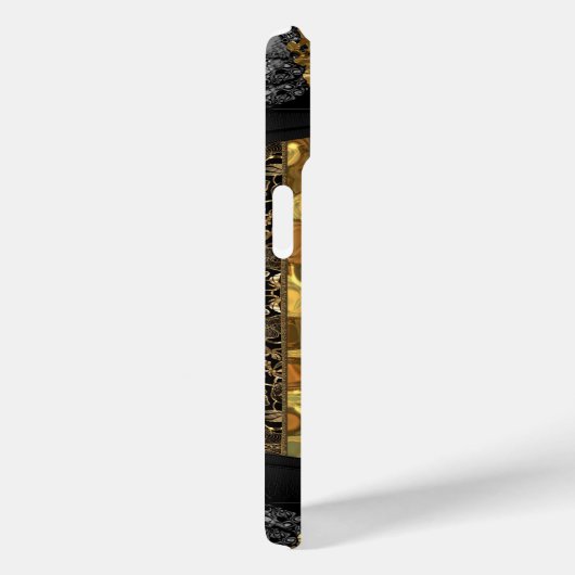 Lady Eve Fleur Frans Monogram Case-Mate iPhone Case (Achterkant / Rechts)