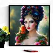  Lady Fairy Queen Roos Flowers Poster