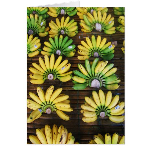 Lady Finger Bananas ~ ก Kaart van de eierbanaan (ล (Voorkant)