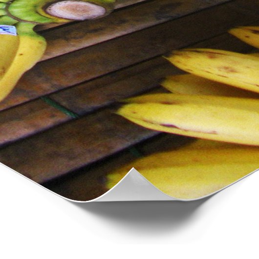 Lady Finger Bananas ~ Egg Banana (ก ล้ ย ไ ข่) Poster (Hoek)