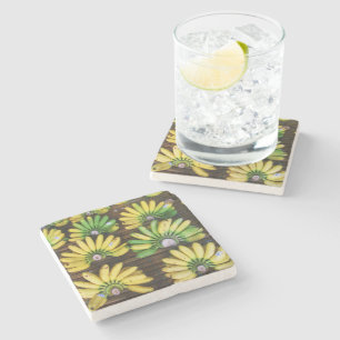 Lady Finger Bananas ~ Egg Banana (ก ล้ ย ไ ข่) Stenen Onderzetter