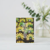 Lady Finger Bananas ~ Egg Banana (ก ล้ ย ไ ข่) Visitekaartje (Staand voorkant)