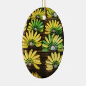 Lady Finger-bananen ~ Eierbanaan (กล้วยไข่) Keramisch Ornament (Rechts)