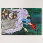 Lady Forest en Little Gnome - Fairytale - Fantasy Legpuzzel (Horizontaal)