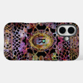 Lady Fowlers Monogram Special Case-Mate iPhone Case (Achterkant (horizontaal))