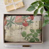 -Lady French-handschrift met plattegrond Tissuepapier (Geschenk)